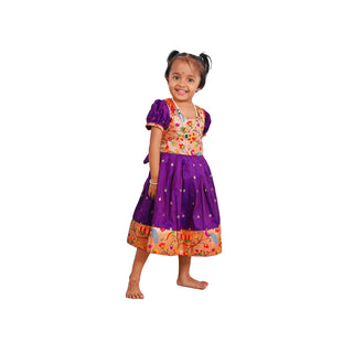 Muktai Paithani Frock - Paithani