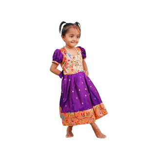 Muktai Paithani Frock - Paithani