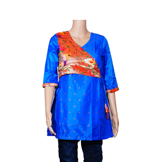 Paithani Short Kurti - Chintamani