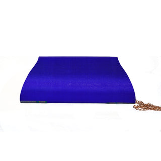 Paithani Damaru Clutch - Violet