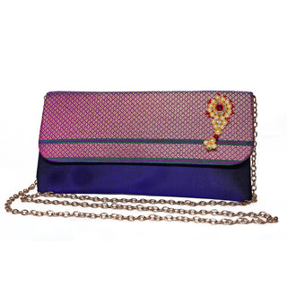 Paithani Nath Sling - Blue