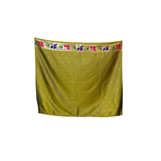 Aadya - Parrot Green with Blue