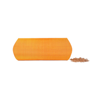 Paithani Zari Clutch - Mango