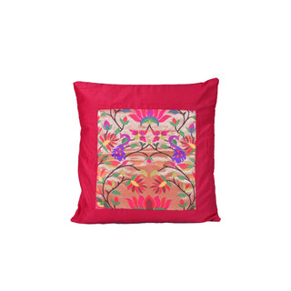 Paithani Pillow Cover - Red