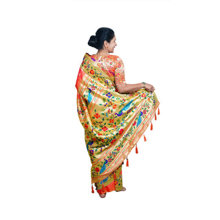 Gauri - Peach Orange