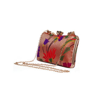 Paithani All Over Design Frame Clutch 1