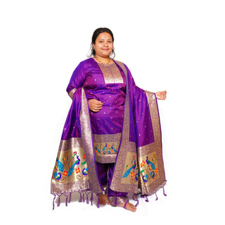 Surbhi Dress - Purple