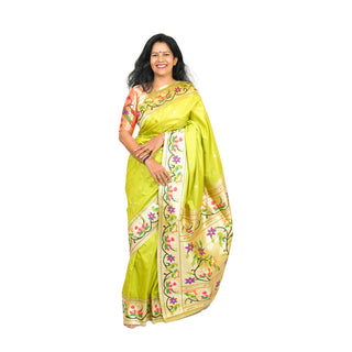 Yuvati - Parrot Green