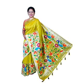 Paridhana - Mustard Green