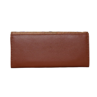Paithani Wallet - Bronze