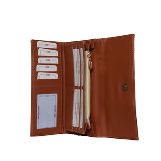 Paithani Wallet - Bronze