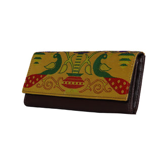 Paithani Wallet - Black
