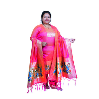 Surbhi Dress - Peach Pink