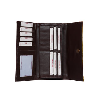 Paithani Wallet - Black