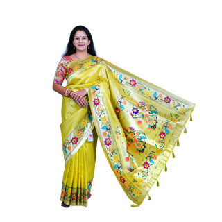 Aarya - Mustard Green