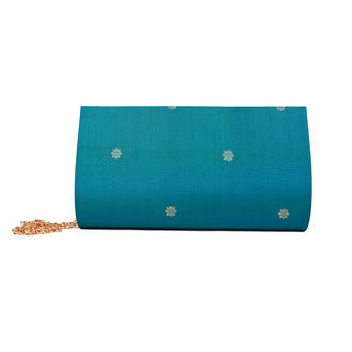 Paithani Small Clutch - Morpankhi