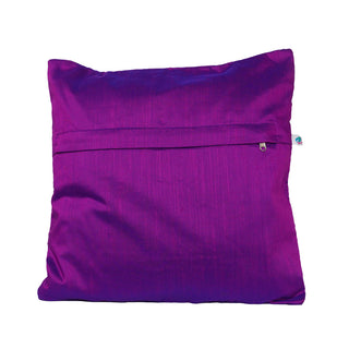 Paithani Pillow Cover - Purple