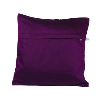 Paithani Pillow Cover - Amsuli / Plum