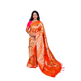 Haimavti Saree - Red