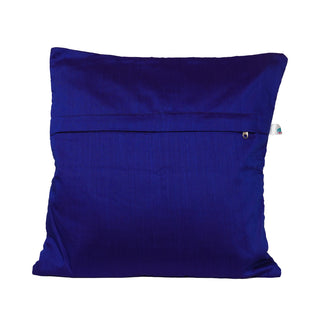 Paithani Pillow Cover - Royal Blue