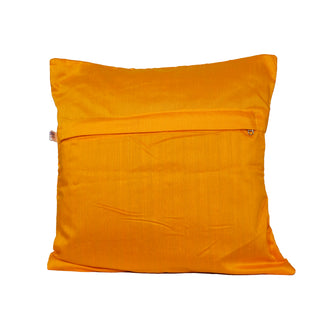 Paithani Pillow cover - Yellow