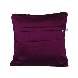 Paithani Pillow Cover - Amsuli / Plum