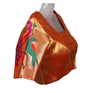 Paithani Blouse - Mor Design 1