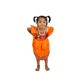 Pari Frock - Orange