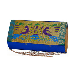 Paithani Medium Clutch - Chintamani