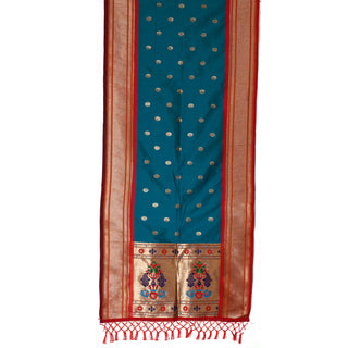 Paithani Short Dupatta - Morpankhi