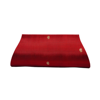 Paithani Damaru Clutch - Maroon