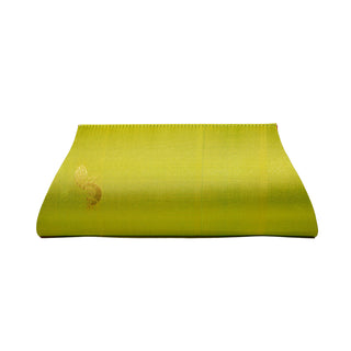 Paithani Damaru Clutch - Parrot Green