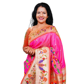Flower Skirt Border - Pink
