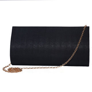 Paithani Medium Clutch - Black