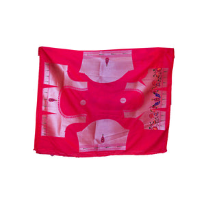 Flower Skirt Border - Pink