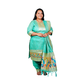 Surbhi Dress - Dark Pista