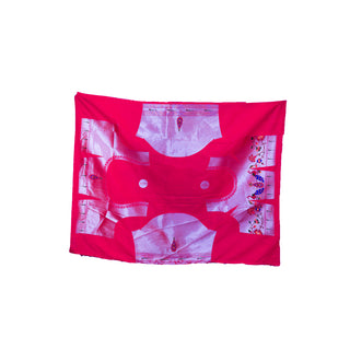 Flower Skirt Border - Dark Pink