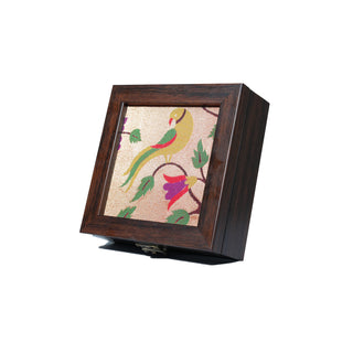Royal Paithani small Jewellery Box