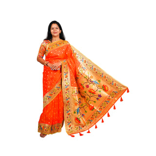 Divyastree - Peach Orange