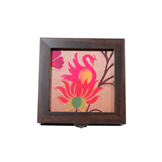 Royal Paithani small Jewellery Box