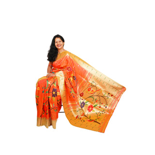 Karishma - Peach Orange