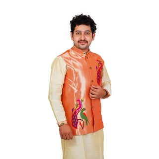Gents Paithani Jacket - Old Mor