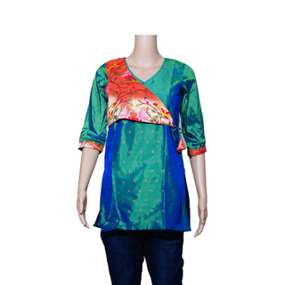 Paithani Short Kurti - Morpankhi